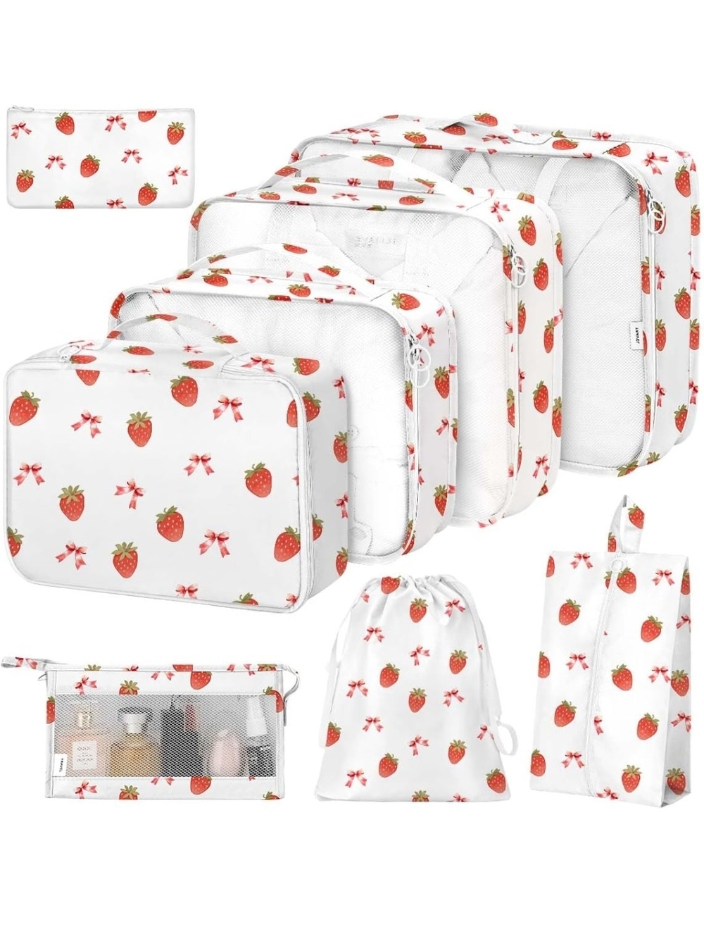 Organization Cubes for Traveling